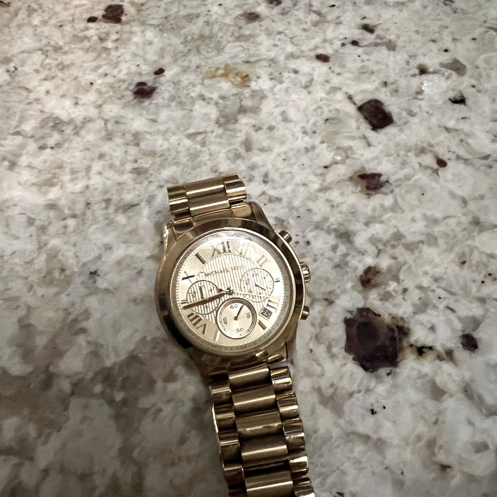 Michael Kors Gold Chronological Watch